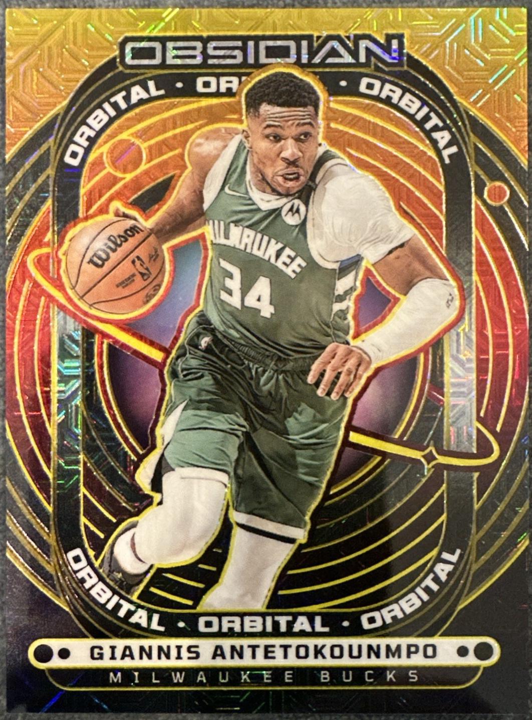 Giannis Antetokounmpo [Electric Etch Molten Mojo Flood] #13 Prices