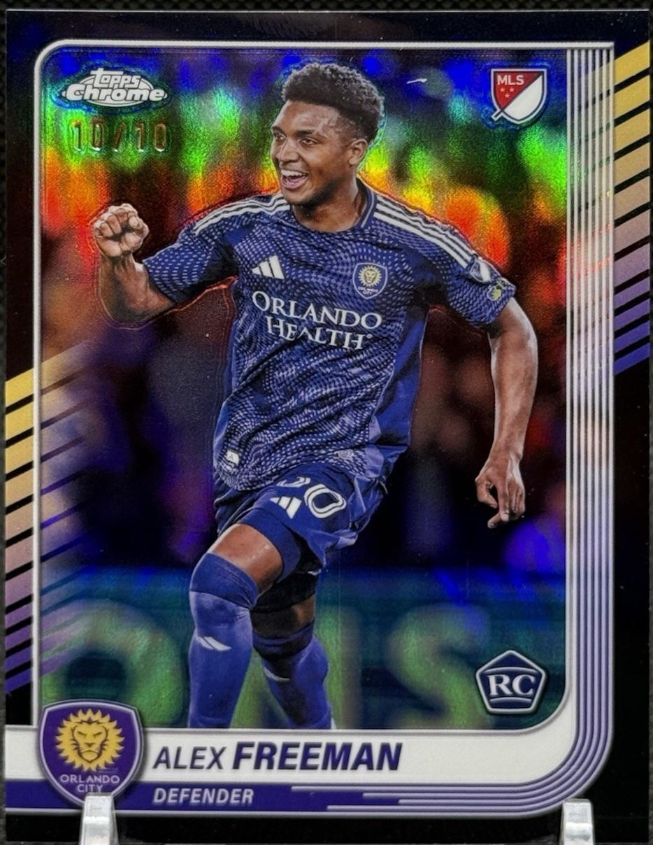 Alex Freeman [Black Refractor] #129 Prices | 2025 Topps Chrome MLS