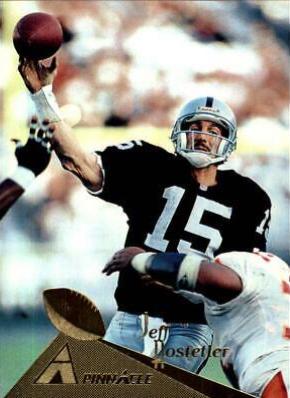Jeff Hostetler #10 Football Cards 1994 Pinnacle