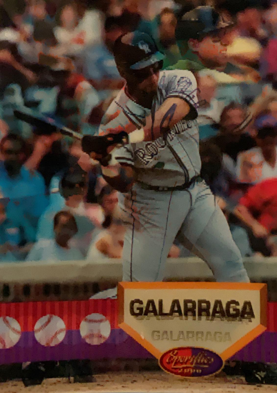 Andres Galarraga #55 1994 Sportflics 2000 Baseball