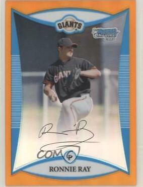 Ronnie Ray #BCP104 Baseball Cards 2008 Bowman Chrome Prospects