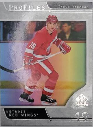 Steve Yzerman #P-21 Hockey Cards 2020 SP Signature Edition Legends Profiles