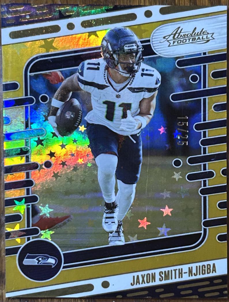 Jaxon Smith-Njigba [Gold Stars] #94 Prices | 2024 Panini Absolute