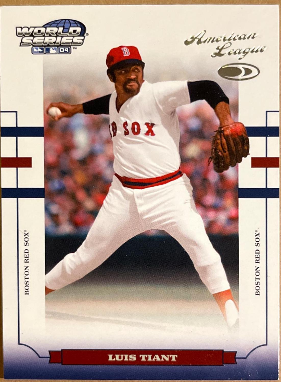 Luis Tiant #WS-30 Baseball Cards 2004 Donruss World Series