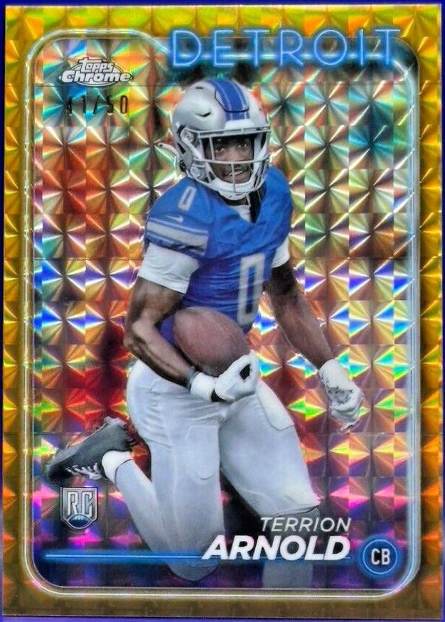 Terrion Arnold [Gold Sapphire] #228
