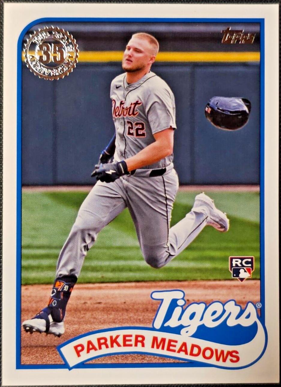 Parker Meadows #89US-4 Baseball Cards 2024 Topps Update 1989