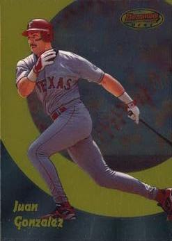 Juan Gonzalez #8 Baseball Cards 1998 Bowman's Best