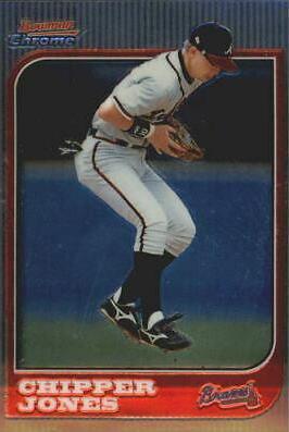 Chipper Jones #2 Baseball Cards 1997 Bowman Chrome