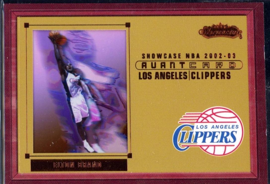 Elton Brand #118 Basketball Cards 2002 Fleer Showcase Avant Card