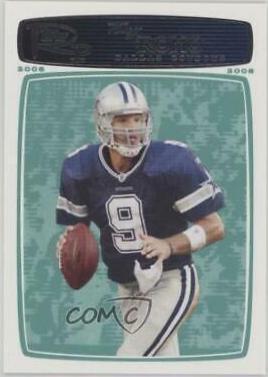 Tony Romo #60 Football Cards 2008 Topps Rookie Progression