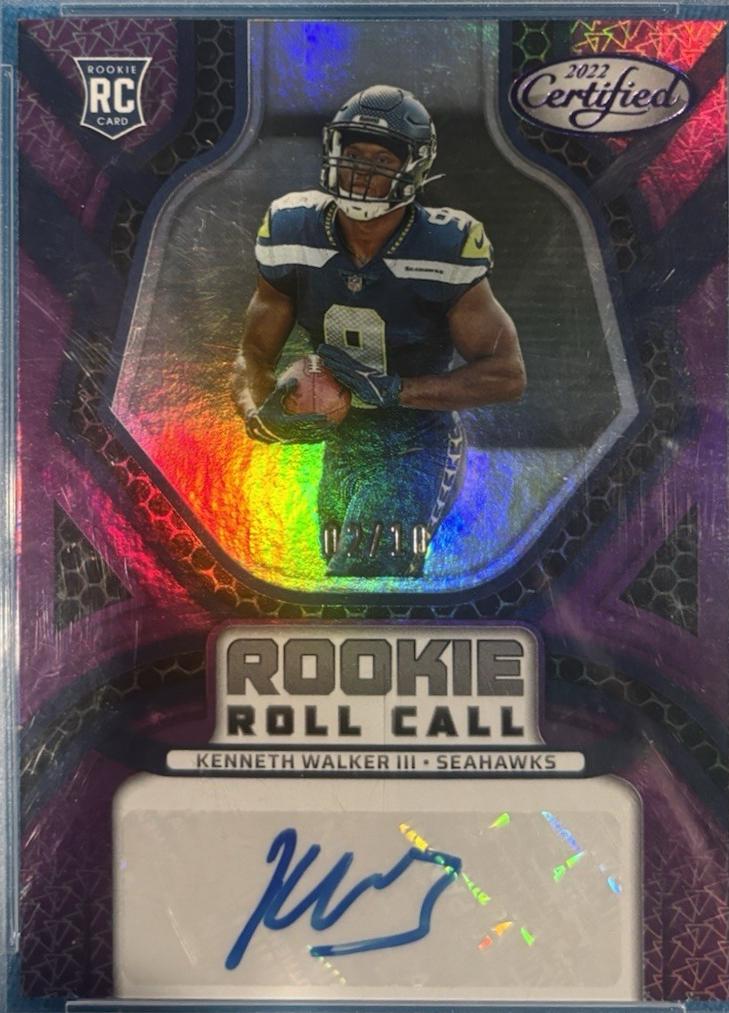 Kenneth Walker III [Purple] #RCS-KW