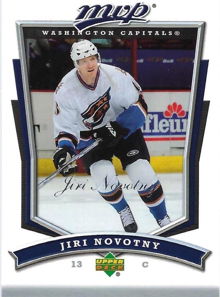 Jiri Novotny #76 Hockey Cards 2007 Upper Deck MVP