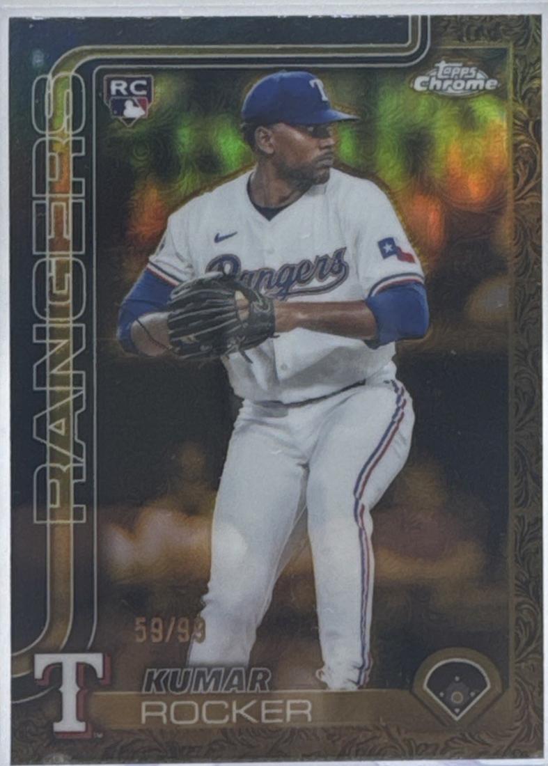 Kumar Rocker #55 2025 Topps Gilded Collection Baseball