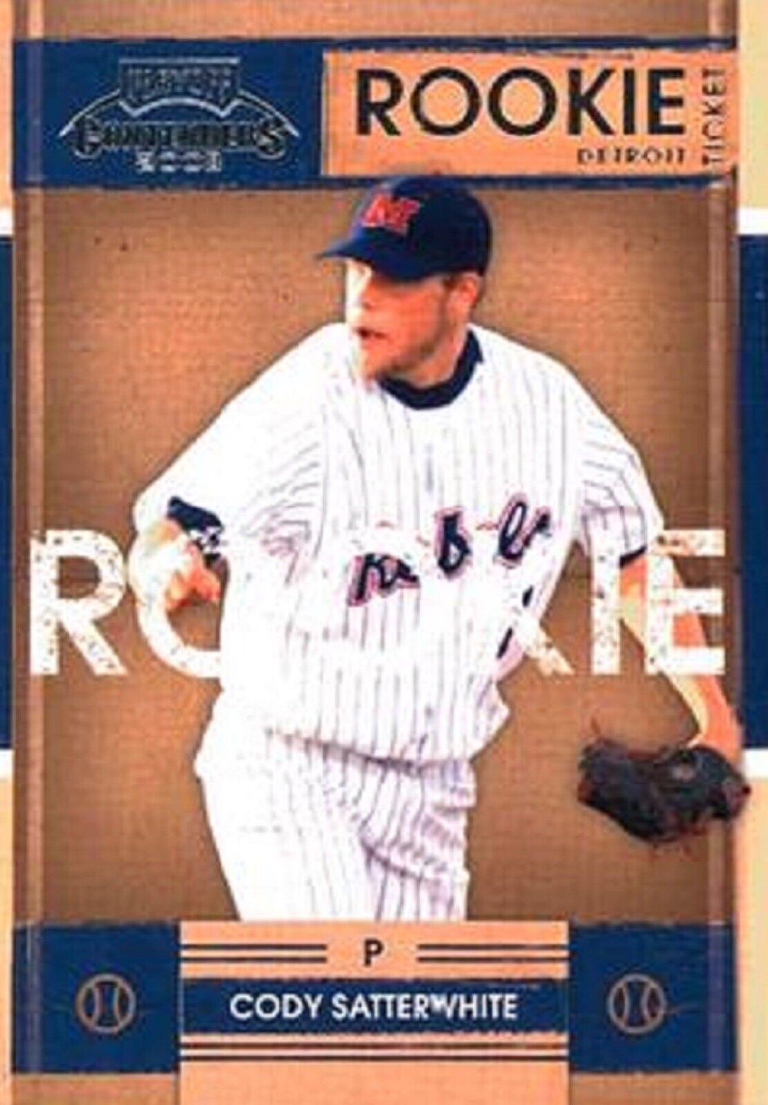 Cody Satterwhite #15 Baseball Cards 2008 Playoff Contenders
