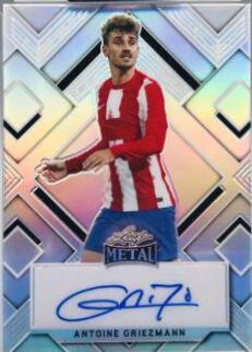 Antoine Griezmann #BA-AG1 Soccer Cards 2022 Leaf Metal Autographs