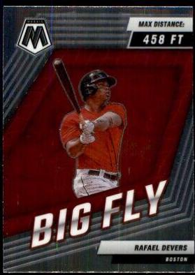 Rafael Devers #BF-3 Baseball Cards 2022 Panini Mosaic Big Fly