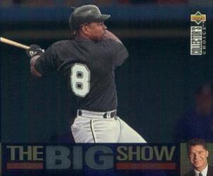 Albert Bell #15 Baseball Cards 1997 Collector's Choice the Big Show