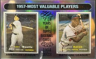 Hank Aaron / Mickey Mantle