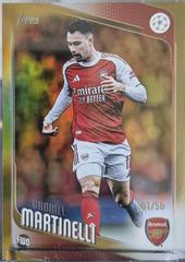 Gabriel Martinelli [Gold] #19 Prices | 2025 Topps UEFA | Soccer Cards