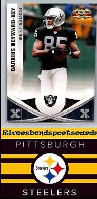 Darrius Heyward-Bey #64 Football Cards 2011 Panini Gridiron Gear