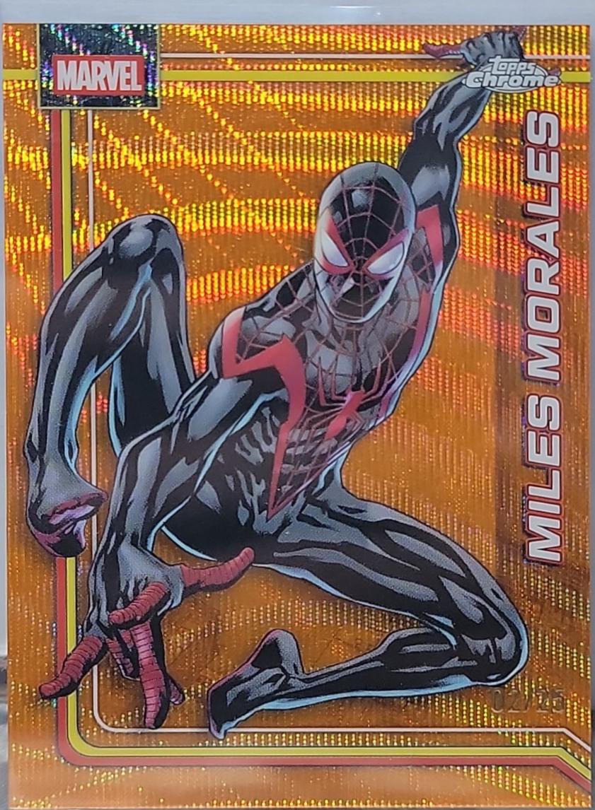 Miles Morales Orange Refractor
