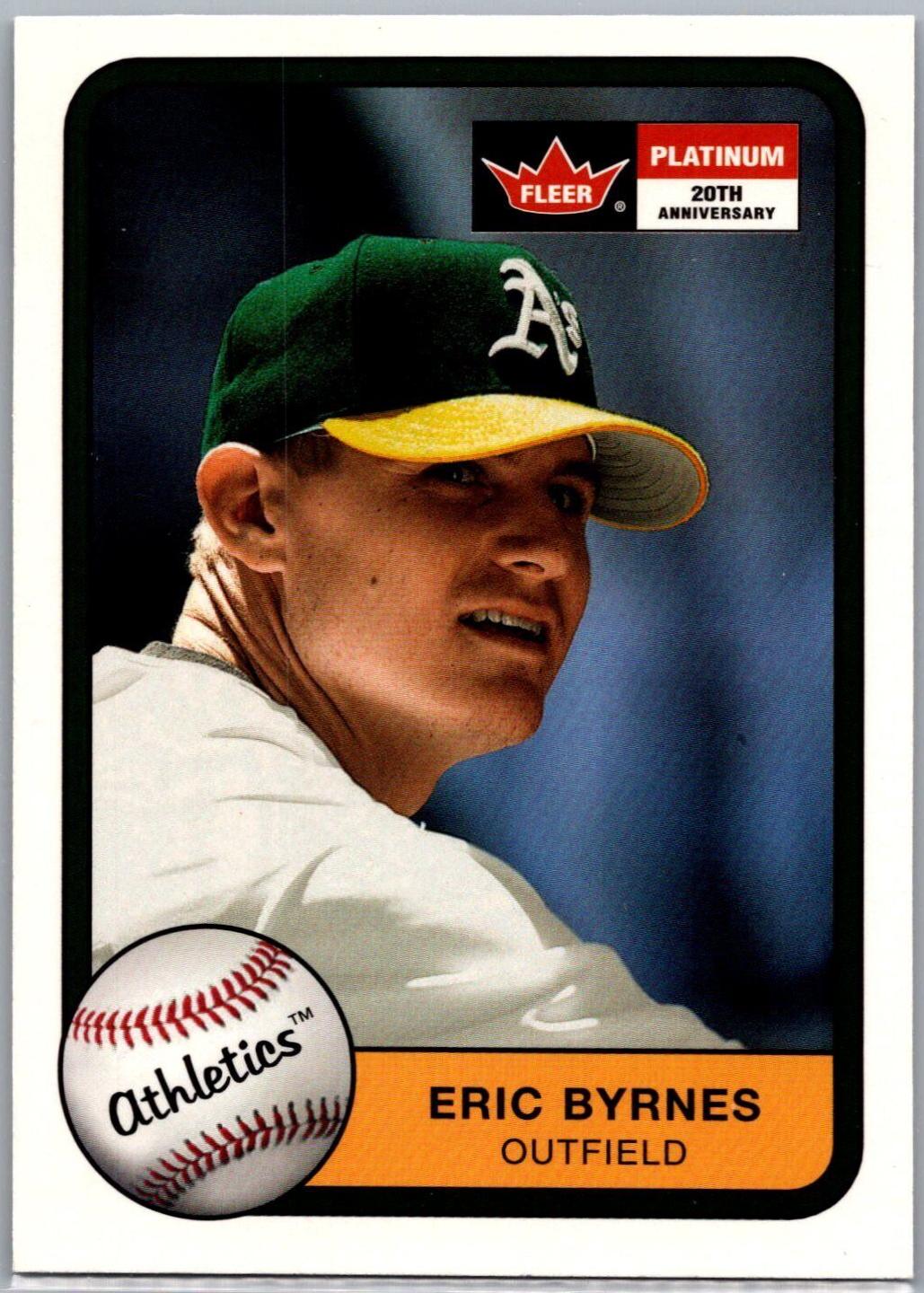Eric Byrnes #51 Baseball Cards 2001 Fleer Platinum
