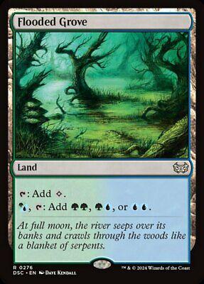Flooded Grove #276 Magic Duskmourn: House of Horror Commander
