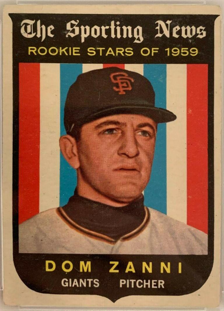 Dom Zanni #145 Baseball Cards 1959 Topps