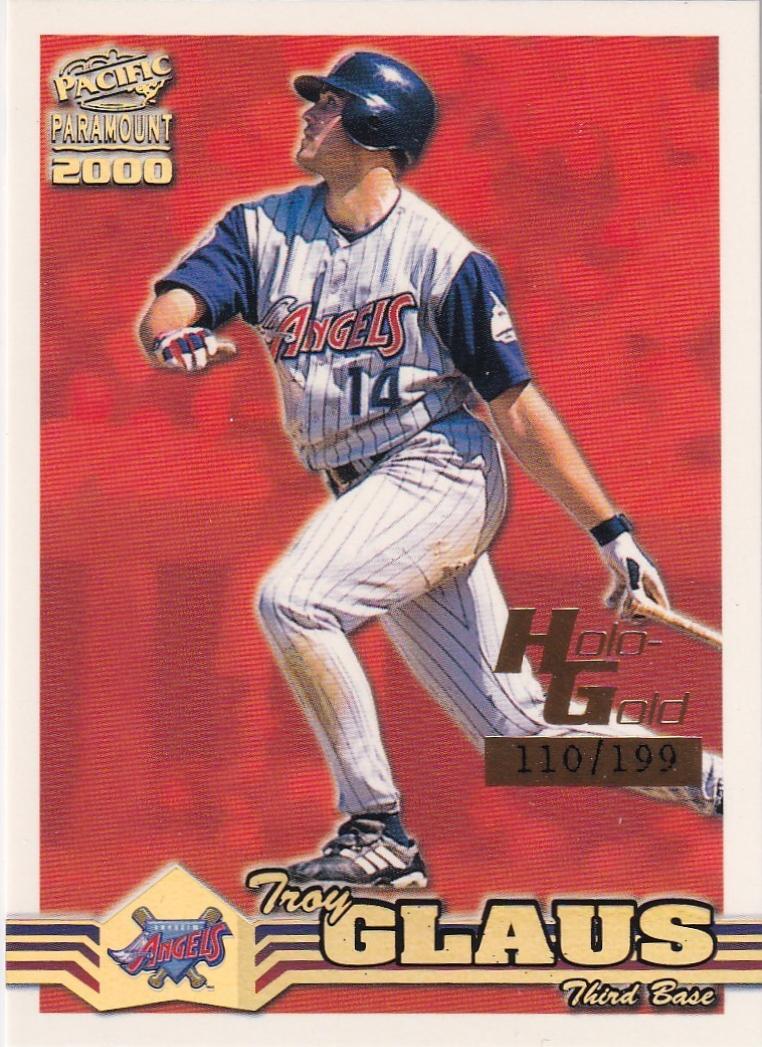 Troy Glaus #5 Baseball Cards 2000 Pacific Paramount