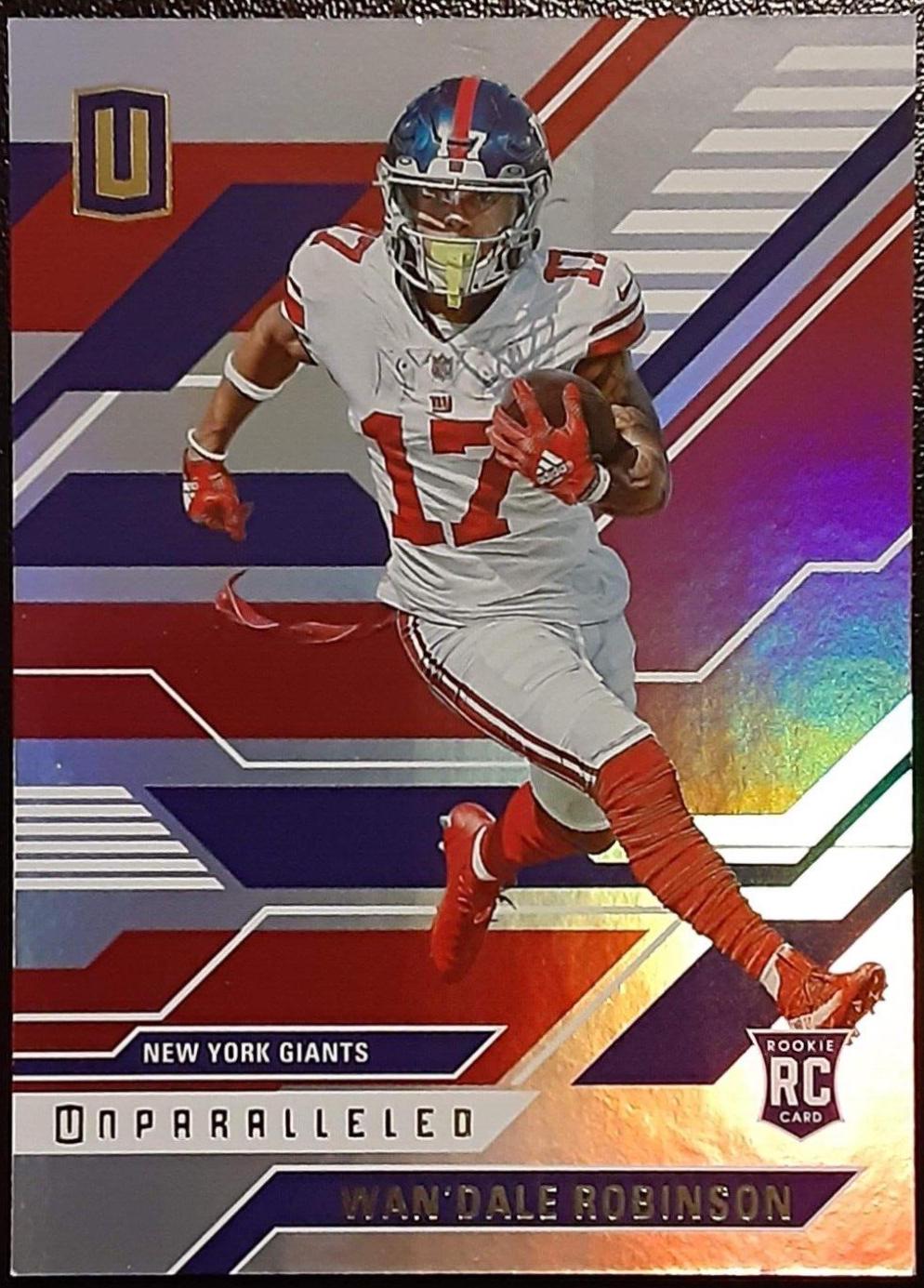 Wan'Dale Robinson #UNP-11 Football Cards 2022 Panini Chronicles Unparalleled