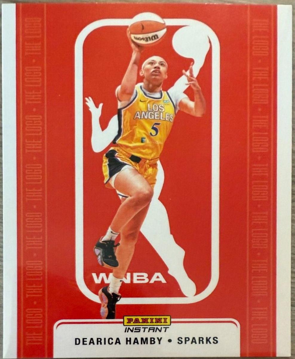 Dearica Hamby #TL-9 Basketball Cards 2024 Panini Instant WNBA The Logo