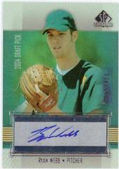 Ryan Webb [Autograph] #396 Baseball Cards 2004 SP Prospects Prices