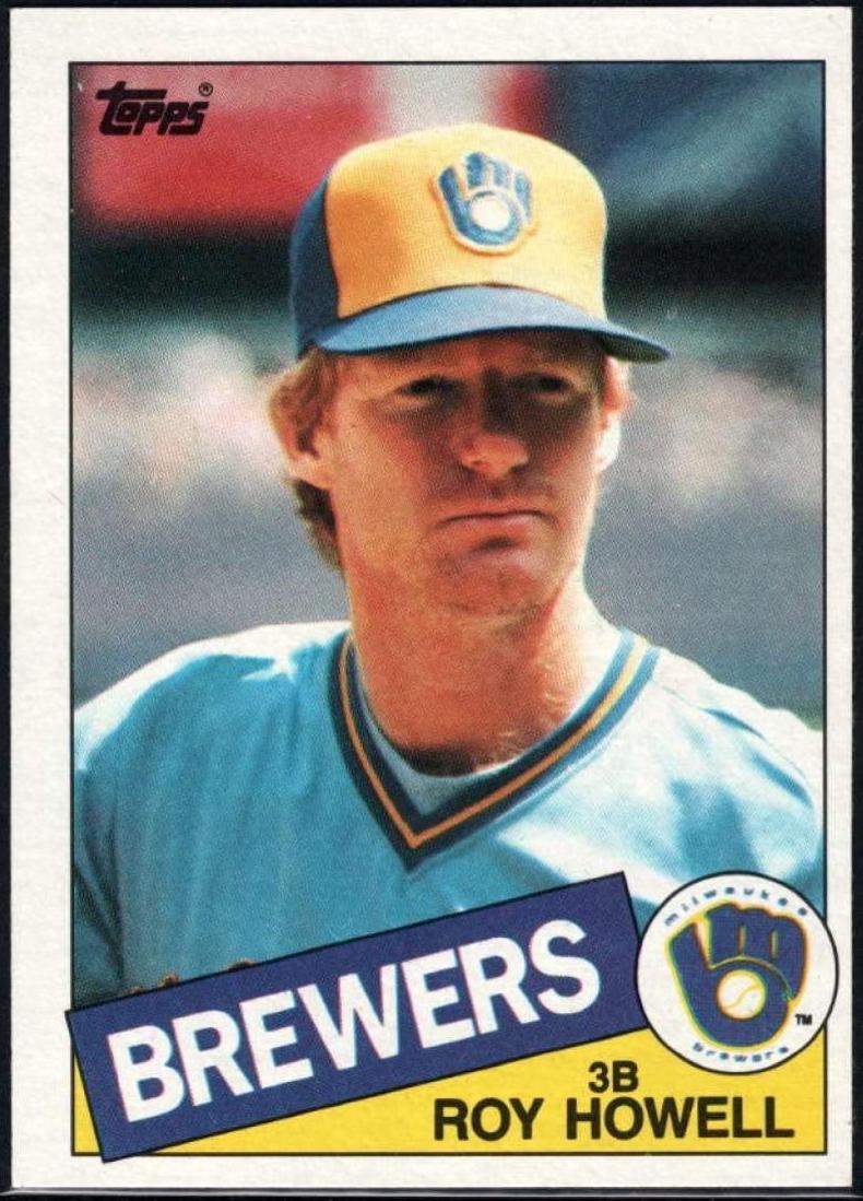 1985 Topps Roy Howell #372 card