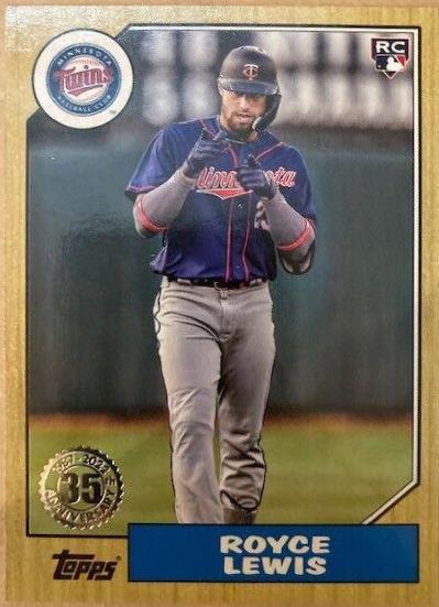 Royce Lewis #87TBU-3 Baseball Cards 2022 Topps Update 1987