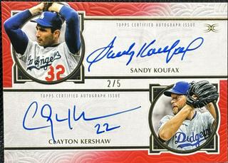 Sandy Koufax / Clayton Kershaw
