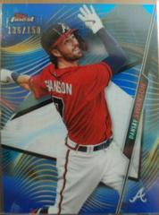 Dansby Swanson [Blue Refractor] #60 Baseball Cards 2020 Topps Finest Prices