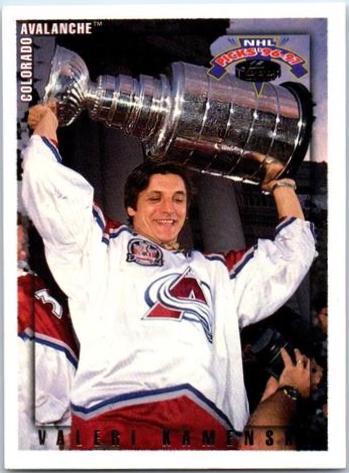 Valeri Kamensky #39 Hockey Cards 1996 Topps