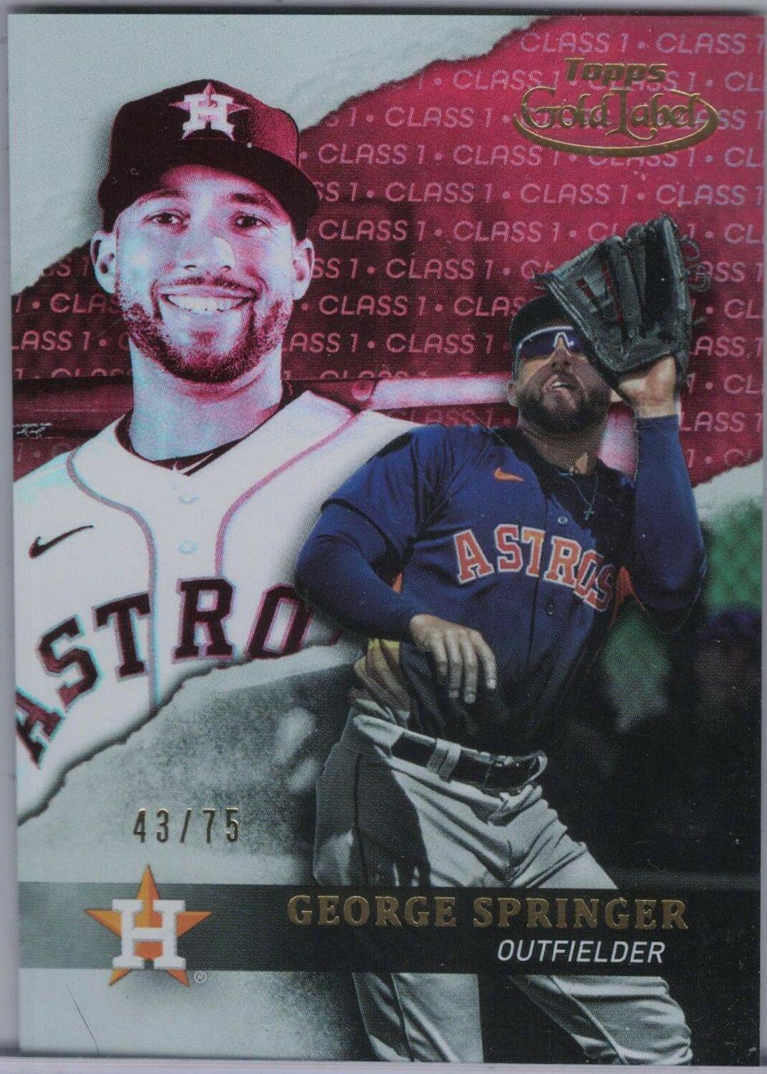 George Springer [Class 1 Red] #43