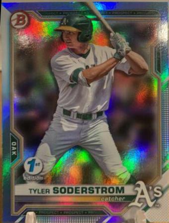Tyler Soderstrom [Sky Blue Foil] #BD-15