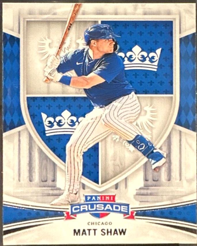 Matt Shaw #200 Baseball Cards 2024 Panini Crusade