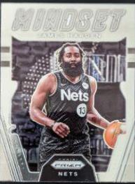 James Harden #5 Basketball Cards 2021 Panini Prizm Mindset