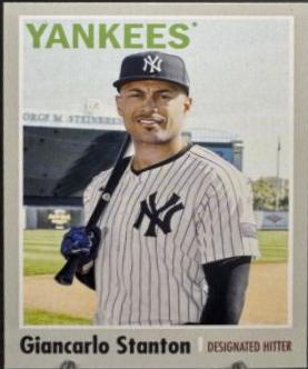 Giancarlo Stanton #189 Baseball Cards 2024 Topps Archives