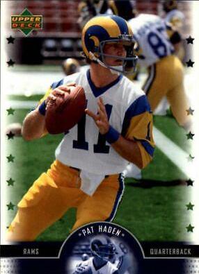 Pat Haden #7 Football Cards 2005 Upper Deck Legends