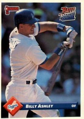 Billy Ashley #56 Baseball Cards 1993 Donruss