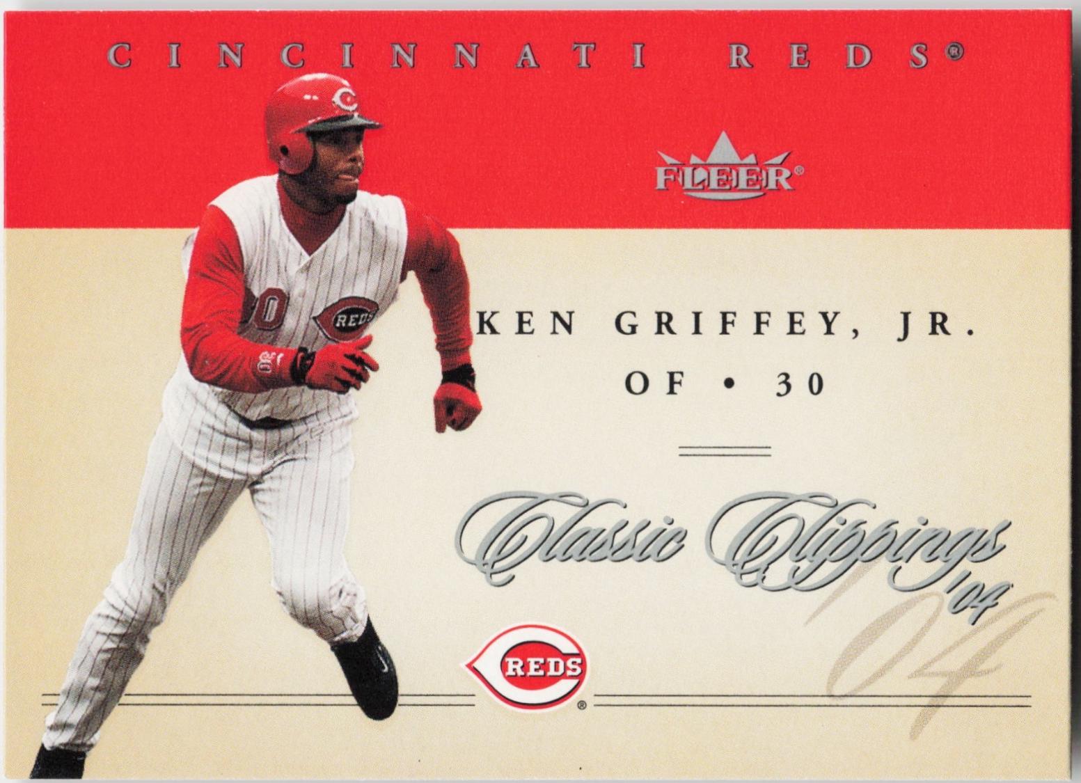 Ken Griffey #26 2004 Fleer Classic Clippings Baseball