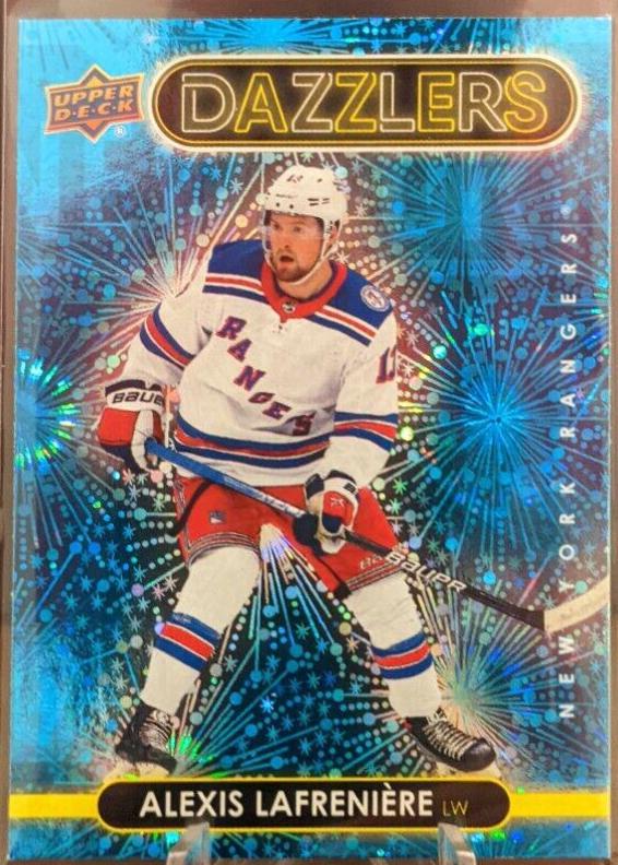 Alexis Lafreniere #DZ-82 2021 Upper Deck Dazzlers Hockey