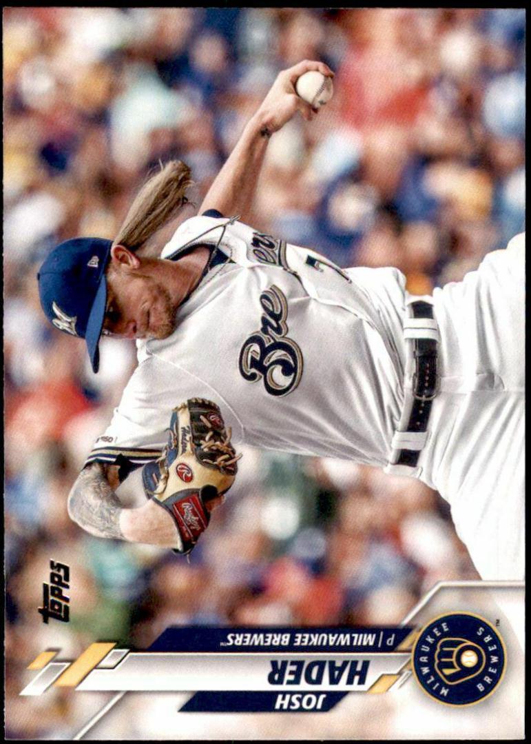 Josh Hader #559 2020 Topps Baseball