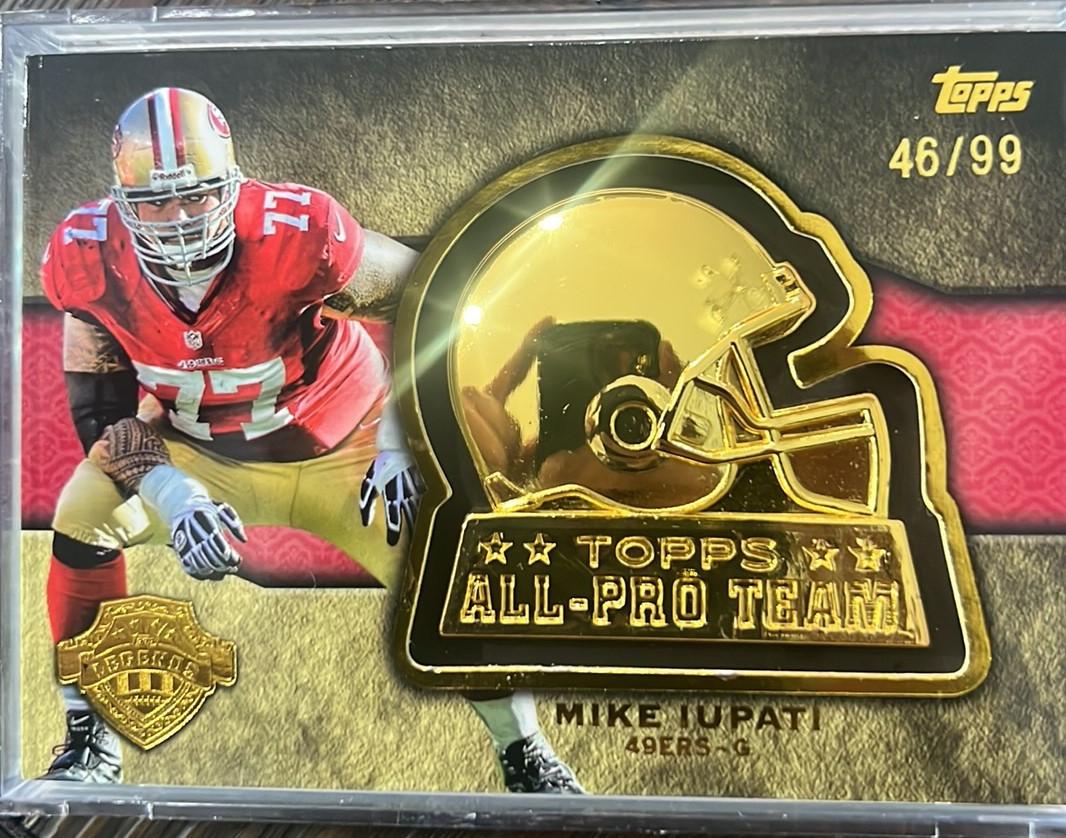 Mike Iupati #APT-MI Football Cards 2013 Topps 2012 All Pro Team Relic
