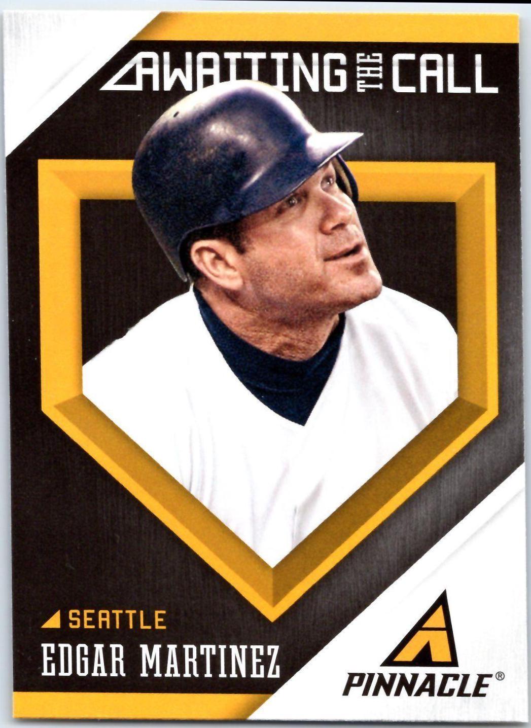 Edgar Martinez #ACS Baseball Cards 2013 Panini Pinnacle Awaiting the Call