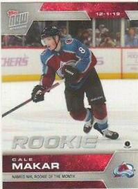 Cale Makar #78 Hockey Cards 2019 Topps Now NHL Stickers
